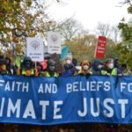 image of united church of christ congregants protetsing