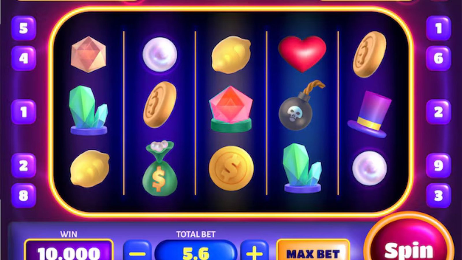 User Interface Design at The Pokies